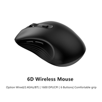 Clavier et souris sans fil 2,4 G ultra-minces pleine taille USB 104 touches, clavier numérique à axe ciseaux, touches multimédias, 1600 DPI