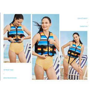 Gilet <span class=keywords><strong>de</strong></span> <span class=keywords><strong>sauvetage</strong></span> pour <span class=keywords><strong>femme</strong></span> 8 ans rose/bleu matériau Duprene dispositif <span class=keywords><strong>de</strong></span> sécurité pour sports nautiques pour support <span class=keywords><strong>de</strong></span> piscine planche à pagaie - Product Image 3