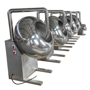 Năng suất cao Sô cô la-tráng đồ ăn nhẹ máy cho dragee Nuts ngọt đậu phộng và trái cây thực phẩm cho sô cô la những người yêu thích - Product Image 2