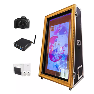 Schnnnnnnap Schnnap-003 foto pernikahan Booth dengan 60 inci layar sentuh cermin penerbangan Case <span class=keywords><strong>Remote</strong></span>/kontrol aplikasi - Product Image 1