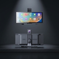 Caméra embarquée D118-BG avec grand écran tactile IPS de 10,26 pouces, commande vocale, WiFi, CarPlay sans fil, Android Auto, caméra de recul, résolution 2,5K