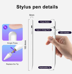 2025 stylet magnétique pour <span class=keywords><strong>Apple</strong></span> iPad stylet actif crayon de <span class=keywords><strong>dessin</strong></span> capacitif pour iPad - Product Image 2