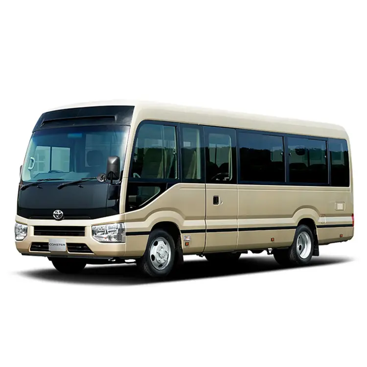 Toyota coster sağ sürücü satılık lüks otobüs kullanılan 23 koltuk yolcu koçu satılık otobüs