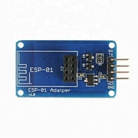 ESP8266 ESP-01 seri WiFi adaptor nirkabel modul 3.3V 5V Esp01 Breakout adaptor PCB