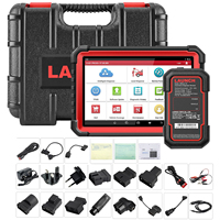 LAUNCH X-431 PRO3S + V5.0 alat diagnosa otomotif, alat pengodean ECU tes aktif pemindai Obd2
