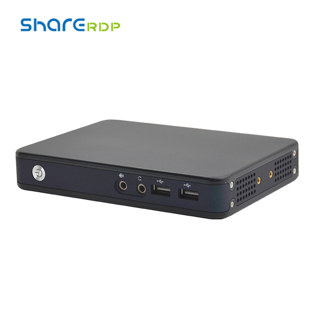 High Efficiency Arm Cortex A9 Fanless Silent Digital Classroom Device Thin Client PC for School Education DC 5V Low Consumption