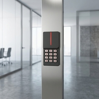 Lecteur RFID à clavier métallique breveté SKey2, blindage anti-électromagnétique, étanche IP65, double fréquence EM, cartes CPU HID Mifare