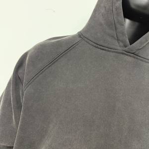 Sudadera con Capucha de Alta Calidad con Efecto Deslavado <span class=keywords><strong>Vintage</strong></span> para Unisex - Product Image 6