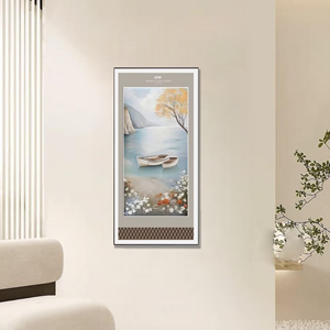 Lukisan Enamel gaya tinta konsepsi artistik Oriental "<span class=keywords><strong>Zen</strong></span> melintasi laut" - Product Image 3