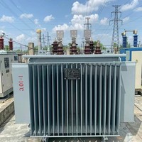 Transformateur de puissance triphasé immergé dans l'huile S20-M-800/10-0.4KV 50/60Hz, équipement de distribution haute tension, bobine à trois enroulements