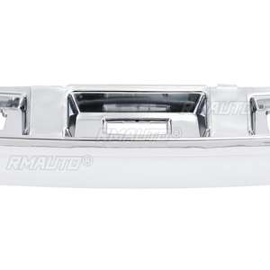 Poignée de hayon argentée sans trou pour clé connectée ni caméra pour Nissan Qashqai J10 JJ10 07-14, avec cache en plastique - Product Image 4