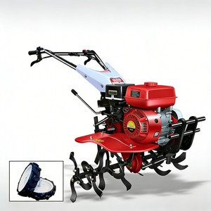 Garantía de un Año en el Cultivador de Tractor Manual, Mini Motocultor Robusto para Condiciones de Suelo Rocosas y Difíciles - Product Image 1