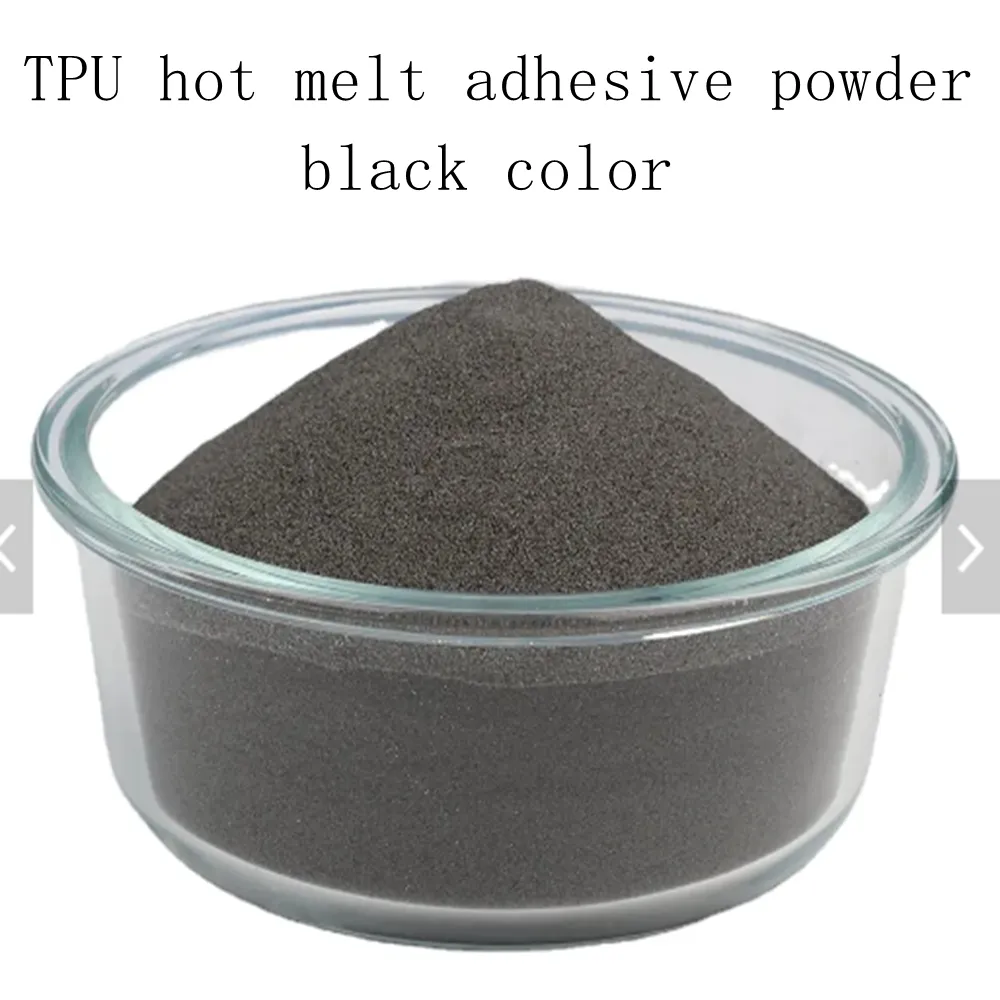 High quality DTF TPU Hot Melt White Black DTF Powder TPU Adhesive For DTF T- shirt Heat Transfer Printing