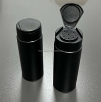 Flacon de 100 ml en plastique PP pour cosmétiques et soins de la peau, poudre de talc, avec bouchon à clapet, col PE, design sérigraphié, couleur et modèle personnalisés