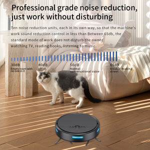 Geerlepol 3-en-1 Smart Mini Robot Aspirador Wet Dry Automatic Sweeping Mopping OEM/ODM para uso doméstico 1-Wifi conectado - Product Image 4