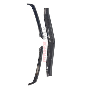 Lèvre de pare-chocs avant en fibre de carbone véritable 2019- pour Chevrolet <span class=keywords><strong>Corvette</strong></span> C8 Z51 Splitter avant - Product Image 2