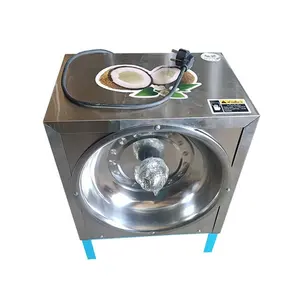 Electric Desiccated Coconut Grinding Grating Processing Equipment Small Coconut Meat Grater Scraper Machine
