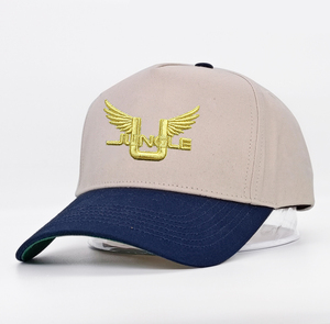 Nhà Máy Giá Đầy Đủ Tùy Chỉnh 5 Bảng Điều Chỉnh 3D Thêu Một Khung Bông Cong Mũ Bóng Chày Mũ Thể Thao Ngoài Trời Người Đàn Ông Mũ - Product Image 3