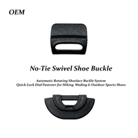 Système de boucle de lacet rotative automatique, attache rapide à molette pour chaussures de randonnée, de pêche et de sports de plein air