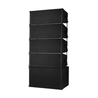 Équipement audio professionnel 900W double 12 pouces bidirectionnel Line Array Système de haut-parleurs passifs étanches Son professionnel