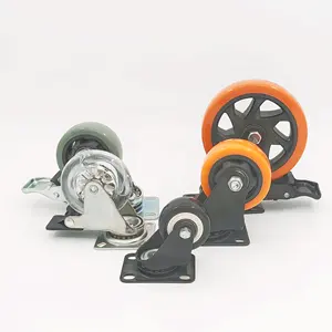 TYD الساخن بيع PP/PU/PVC/المطاط أفضل مجموعة ضوء العالمي عجلات عجلات ل كرسي مكتب