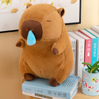 Nouveau sac à dos tortue multi-tailles, jouet en peluche Capybara Snout, peluche Kapibala, poupée pour machine à griffes, oreiller pour enfants, vente en gros très prisée