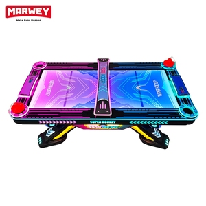 Kleine Kommerzielle Air Hockey Arcade Maschine Großhandel Münzbetriebenes Interaktives Sportspiel Kinder Vergnügungsgerät - Product Image 3