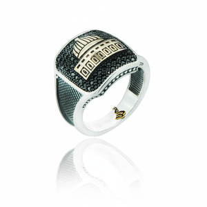 925K Sterling <b>Silver</b> <b>Men</b> <b>Ring</b> With Zircon Stone Anniversary Engagement Gift Party Jewelry All Size Available - Product Image 2