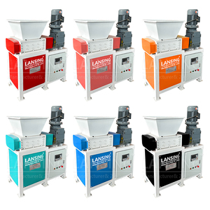 เครื่องย่อยสายเคเบิลอุตสาหกรรม LS-300B แบบสองเพลา สำหรับรีไซเคิลเศษสายทองแดง เครื่องรีไซเคิลพลาสติกและโลหะประสิทธิภาพสูง - Product Image 6