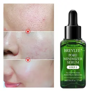 BREYLEE – sérum minimiseur de Pores, rétrécit les Pores, soins de la peau, Essence hydratante, blanchissante, contrôle du visage
