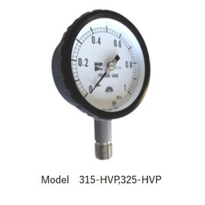 เกจวัดความดัน Asahigauge 0 ถึง 1.6 เมกะปาสคาล แบบเกลียวเรเดียล รุ่น 315 HVP ชนิดไดอะแฟรม - Product Image 5