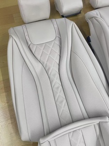 Coprisedili in Pelle Napa di Lusso Personalizzati per Mercedes Classe A, E, <span class=keywords><strong>S</strong></span> con Design a Pallone da Calcio Ricamato - Product Image 4