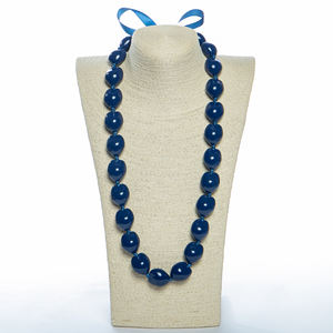 Collares de Moda al por Mayor de Nueces de Kukui Hawaianas Artificiales de Acrílico - Product Image 6