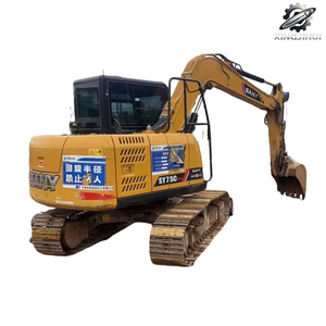 Excavadora Usada SANY SY75C, Marca China, 7.5 Toneladas, Orugas de Goma, Motor Isuzu, Componentes Hidráulicos Kawasaki - Product Image 5