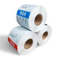 Autocollants personnalisés en papier adhésif résistant à l'eau, inscriptibles, à forte adhérence, étiquettes personnalisées 120x60mm, 250 pièces par rouleau