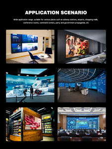 จอแสดงผล LED SMD แบบพกพาประสิทธิภาพสูงบางเฉียบ P1.5 สำหรับใช้งานภายในอาคาร ความละเอียด 4K 8K <span class=keywords><strong>HD</strong></span> สำหรับฉากหลังเวที ปรับแต่งได้ตามต้องการจาก JIUWLDS - Product Image 4