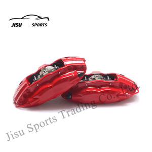 Personnalisé 4 Pot 17 Pouces Roue Auto Gros Étriers De Frein <span class=keywords><strong>Kit</strong></span> Modifié <span class=keywords><strong>Kit</strong></span> pour Toyota LC200 LC300 <span class=keywords><strong>RAV4</strong></span> Avalon Prado - Product Image 5