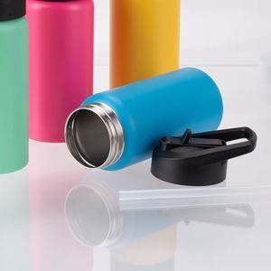 Custom Kids Insulated Water <b>Bottle</b>, Personalized Stainless Steel <b>Flask</b> with Straw Lid, Leakproof for School - Product Image 5