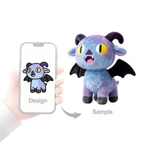 Peluches de Vaca de Pie con Logotipo Personalizado, Alta Calidad, Súper Suaves, Rellenos de Algodón PP, Animales de Peluche para Aliviar el Estrés, Lindos Peluches de Vaca - Product Image 2