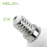 Ampoule LED C37 en gros, 2W, culot E14, 100-120V, 180Lm, courant constant linéaire, en plastique et aluminium, pour lustre