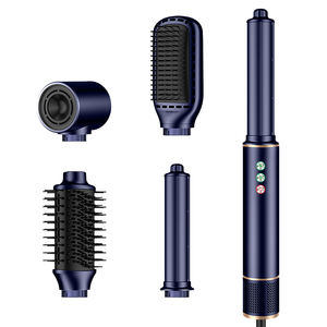 Cepillo de Aire Caliente <span class=keywords><strong>4</strong></span> en 1, Secador y Voluminizador de Cabello en un Solo Paso, Secador Iónico Negativo de Salón, Alisador y Rizador - Product Image 3