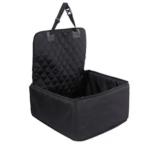 Funda de asiento de coche para perros al aire libre 2 en 1, impermeable, para viajes de mascotas, alfombrilla Oxford para mascotas, funda de asiento de coche para perros