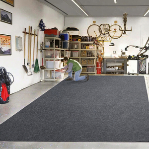 17 'X 7'4' Tapis de sol de voiture de garage moderne Tapis de stationnement lavable réutilisable Huile absorbante Protection pour voiturettes de golf Motos - Product Image 3
