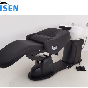 Kisen Professional Massage Shampoo <b>Bed</b> with Head Therapy Bowl Electric Lifting Salon Shampoo Chair Solon Furniture Equipment - Product Image 2