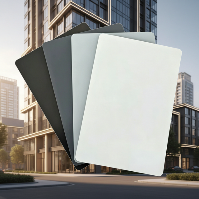 ACP Aluminum Composite Panel 4mm 25*25 A2 PVDF PE Coating Super Flat Sandwich Panel Lightweight Durable Fire Resistant