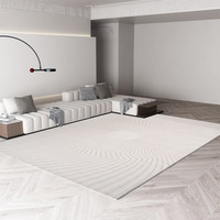 Iving-sofá minimalista de color beige, moderno, a rayas