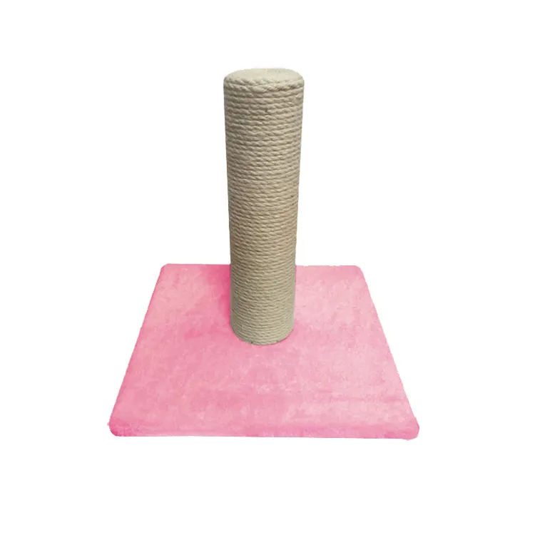 Grand Promotion, Sisal naturel multicolore, jeu d'intérieur pour arbre à chat, poste de grattage avec support pour arbre à chat, serviette à gratter