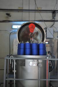 Machine automatique de teinture de fil textile 100 kg – Nouveaux composants essentiels : Moteur de pompe Cedit en acier inoxydable 316L à vapeur indirecte - Product Image 4