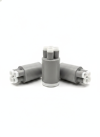 Kit de terminaison rapide sans flamme pour usine de Suzhou, câble XLPE 3 conducteurs moyenne tension 33 kV avec joint en caoutchouc silicone