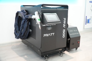Système de Soudage, Nettoyage et Découpe au Laser à Fibre Pratt, Outil de Traitement et de Réparation des Métaux, Élimination de l'Acide Oxydique, de la Peinture et de la Rouille - Product Image 1